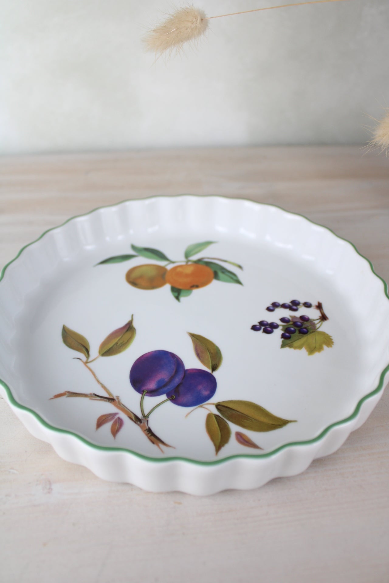 Royal Worcester Evesham Flan Quiche Dish