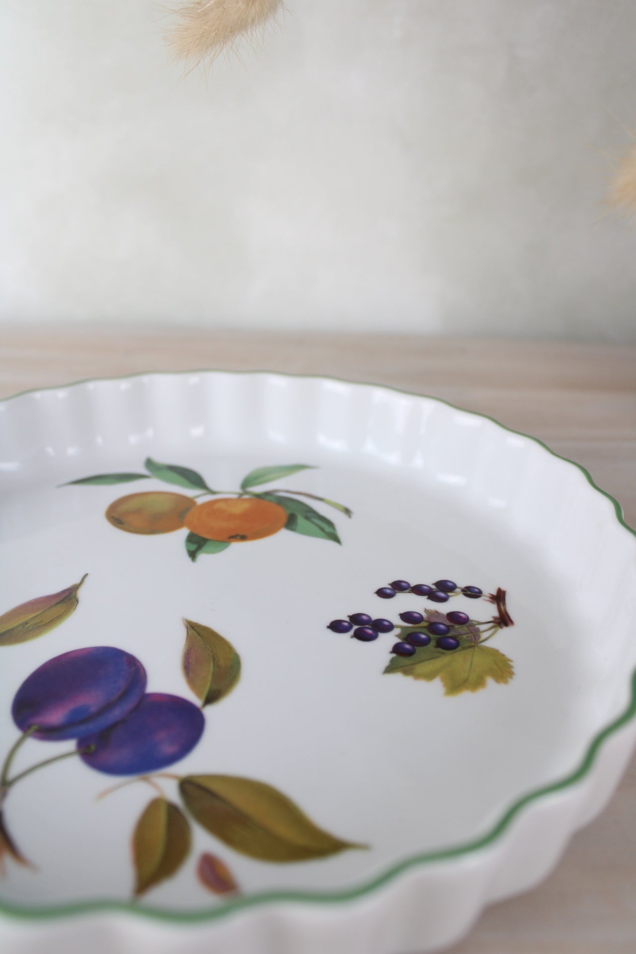 Royal Worcester Evesham Flan Quiche Dish