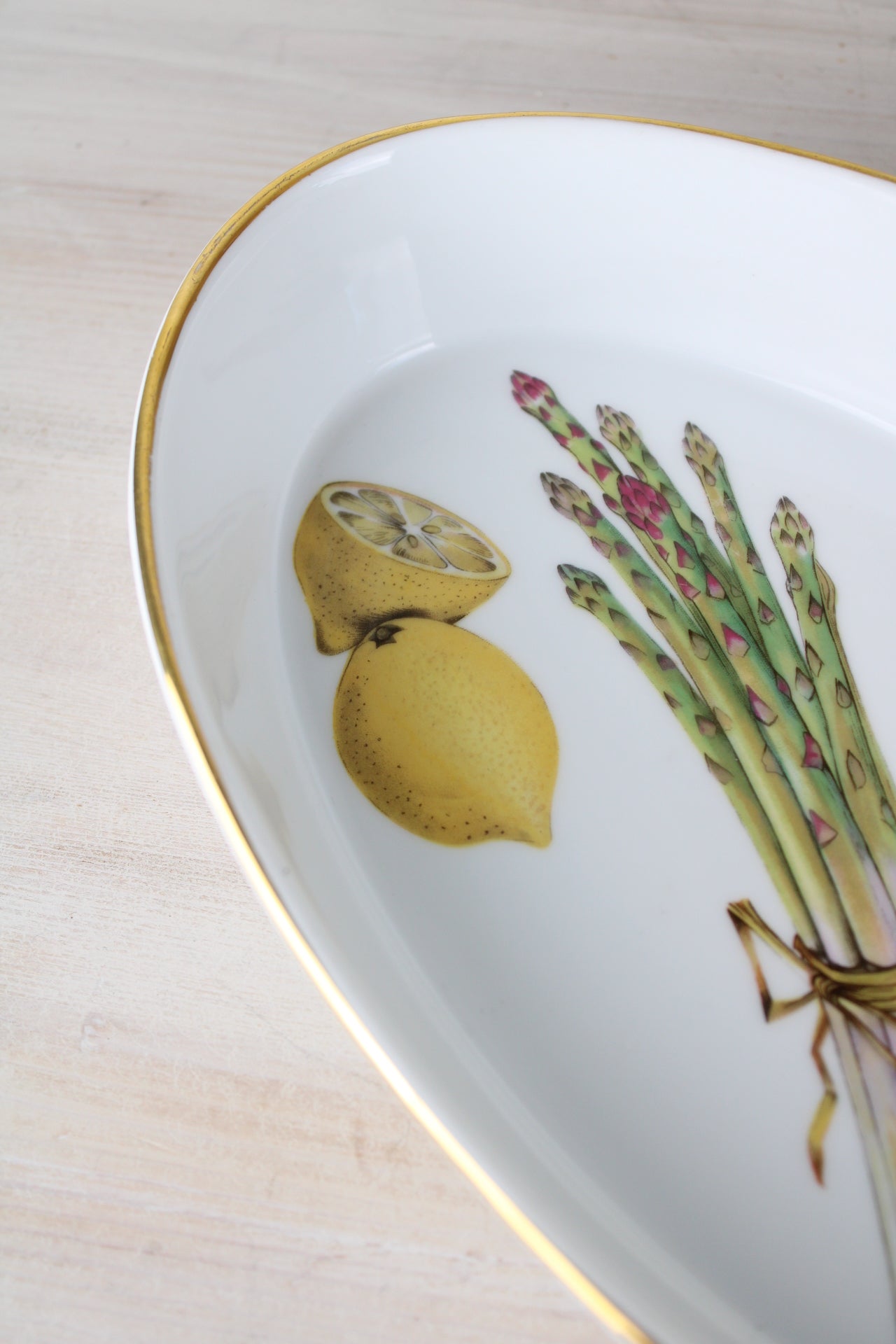 Royal Worcester Evesham Asparagus Cooking Dish