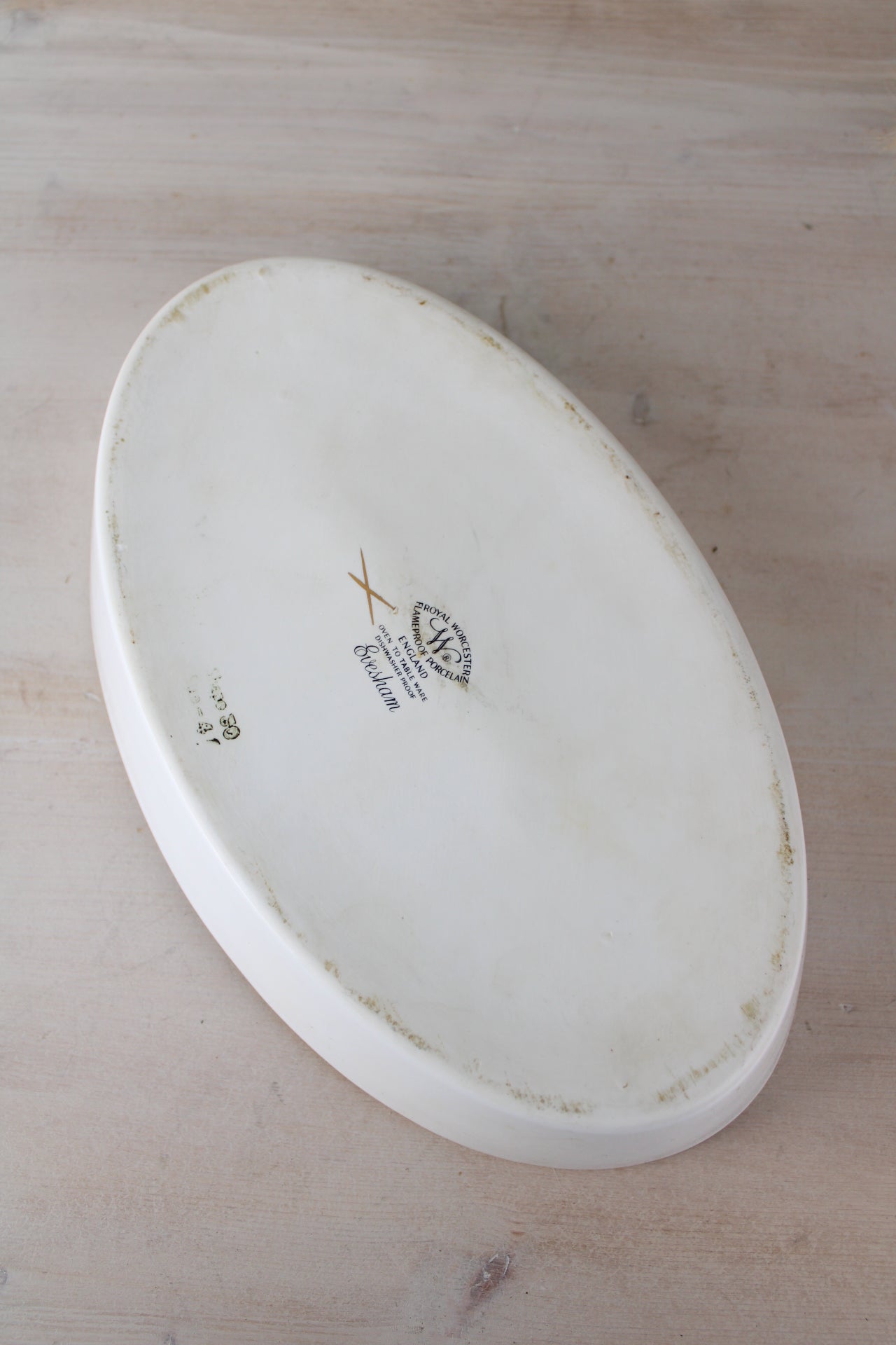 Royal Worcester Evesham Asparagus Cooking Dish