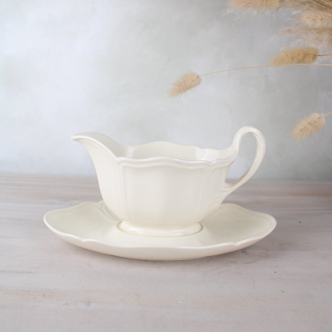 Wedgewood Cream Gravy Boat