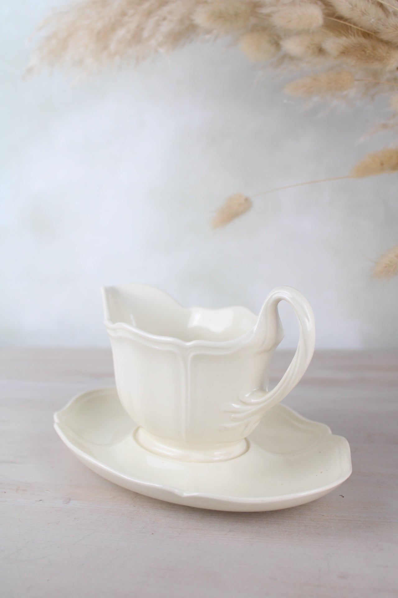 Wedgewood Cream Gravy Boat