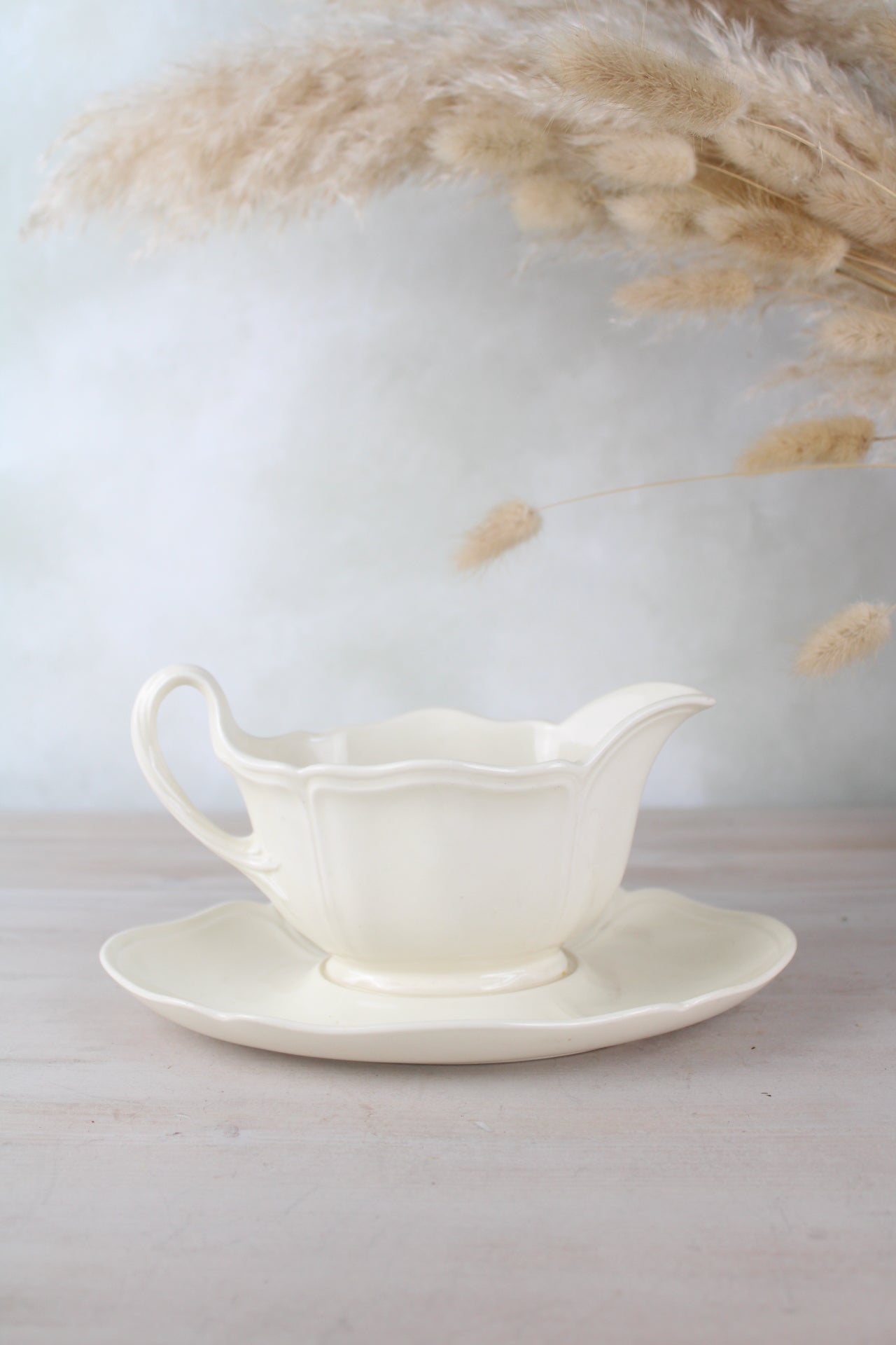 Wedgewood Cream Gravy Boat