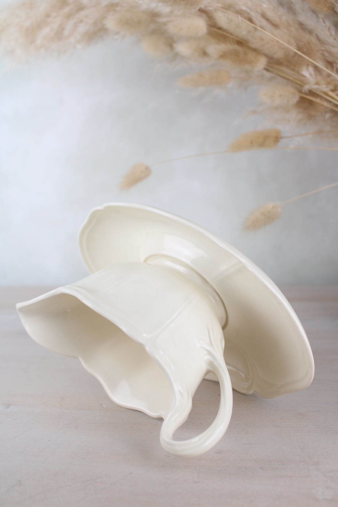 Wedgewood Cream Gravy Boat