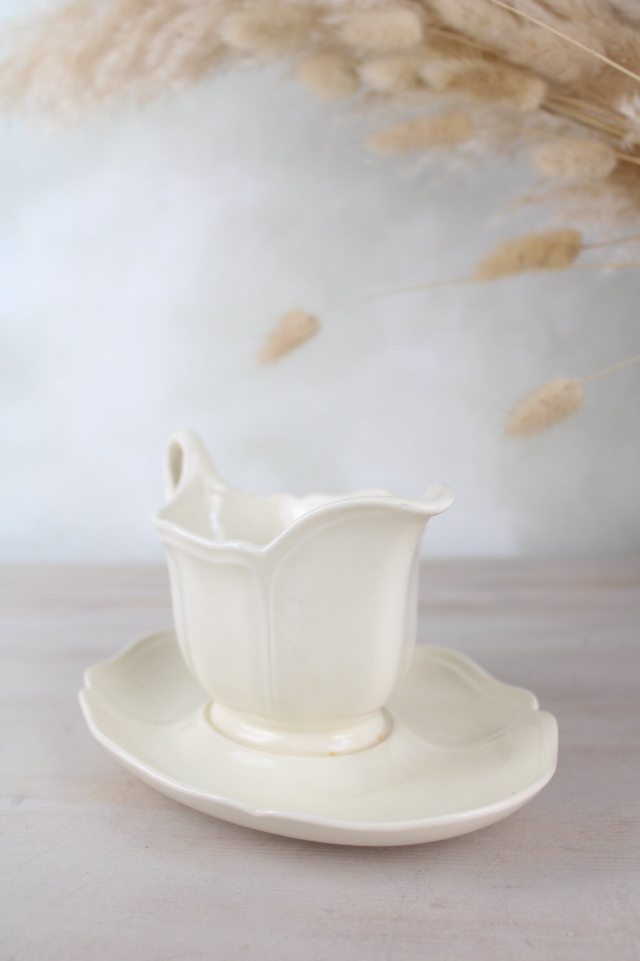Wedgewood Cream Gravy Boat