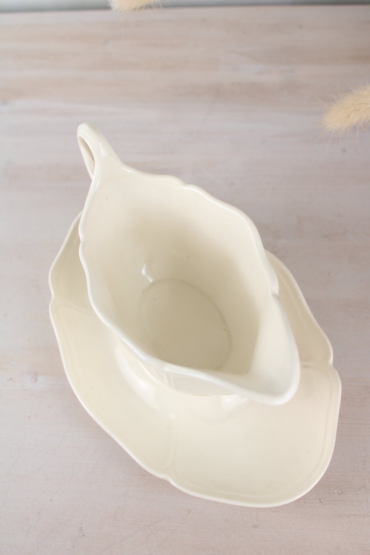 Wedgewood Cream Gravy Boat