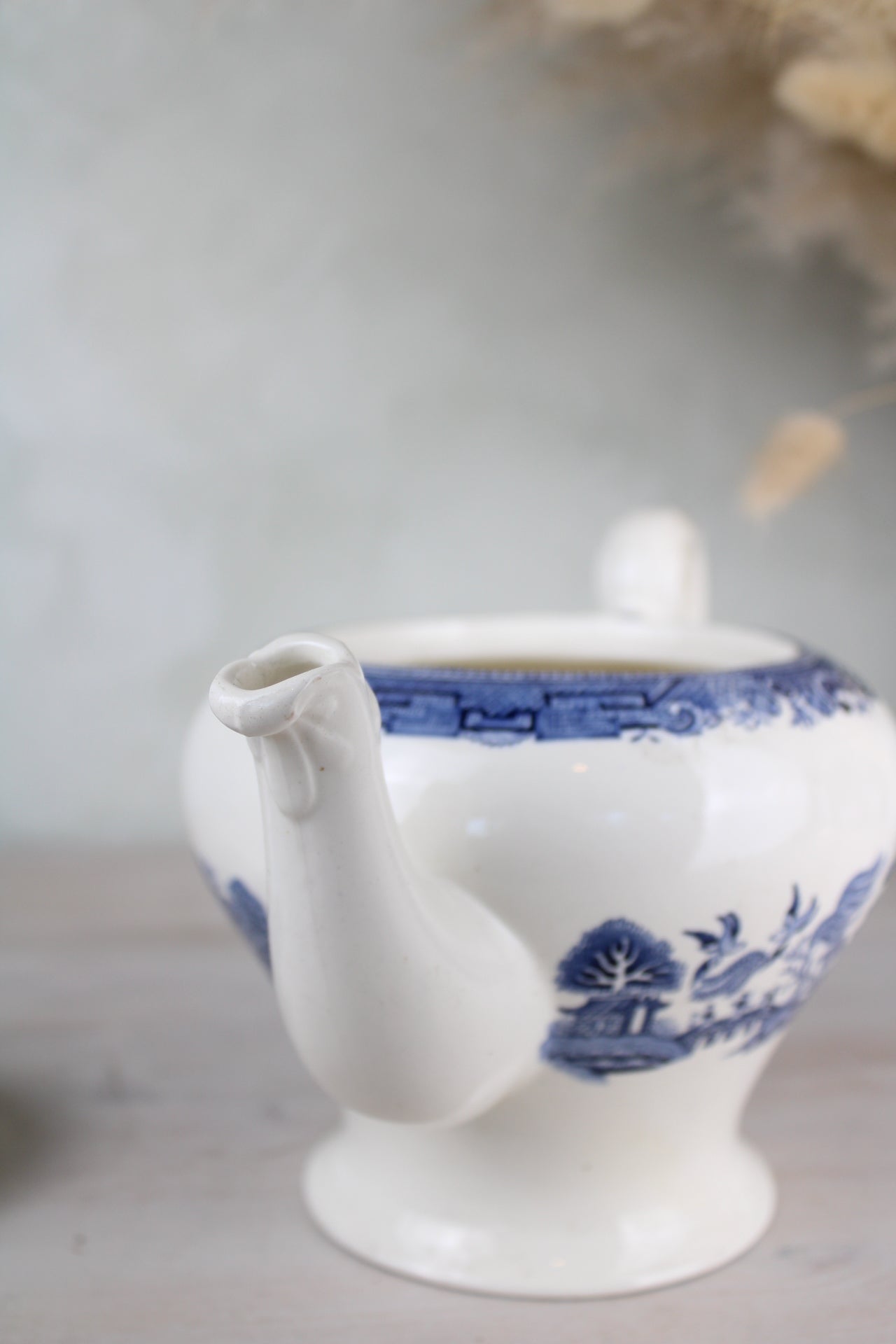 Myott Son & Co Old Willow Teapot