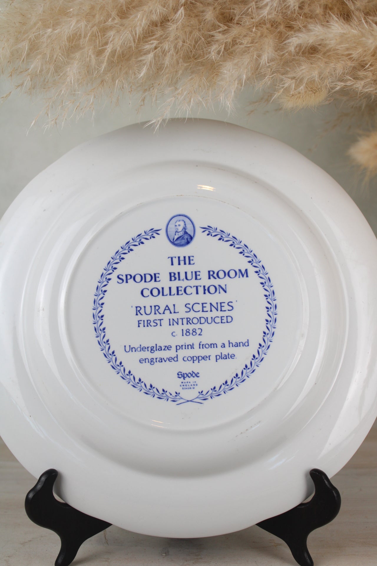 Spode The Blue Room Collection Plate