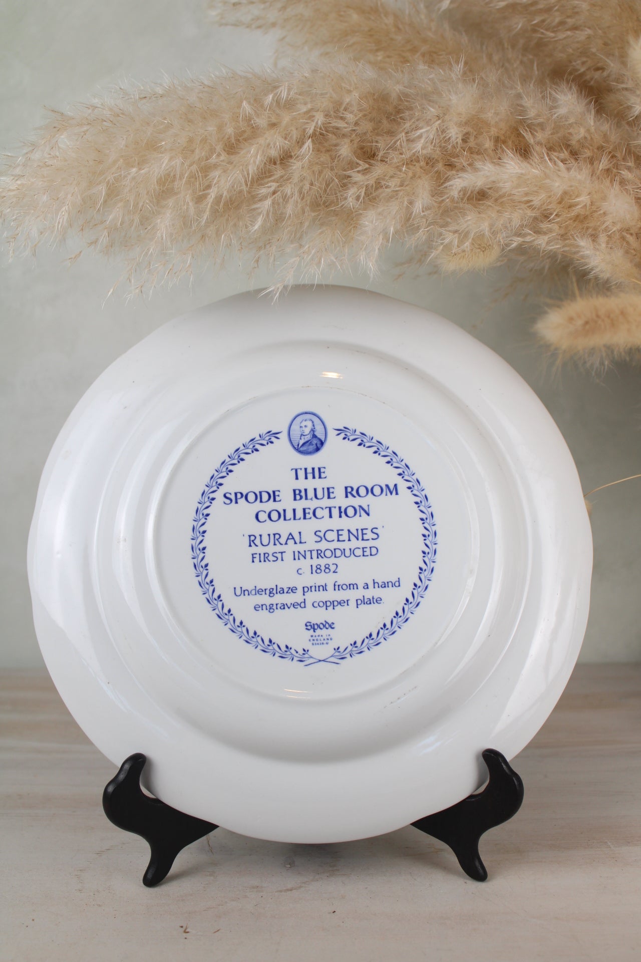 Spode The Blue Room Collection Plate