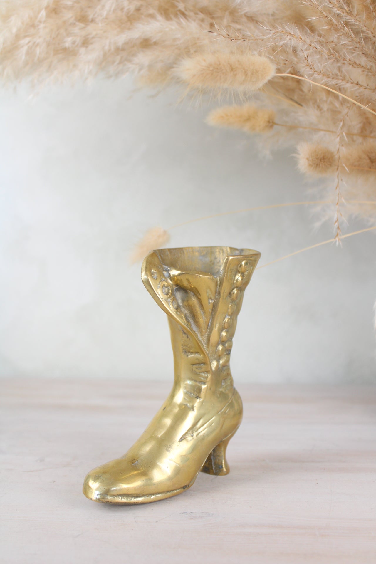 Brass Vintage Boot