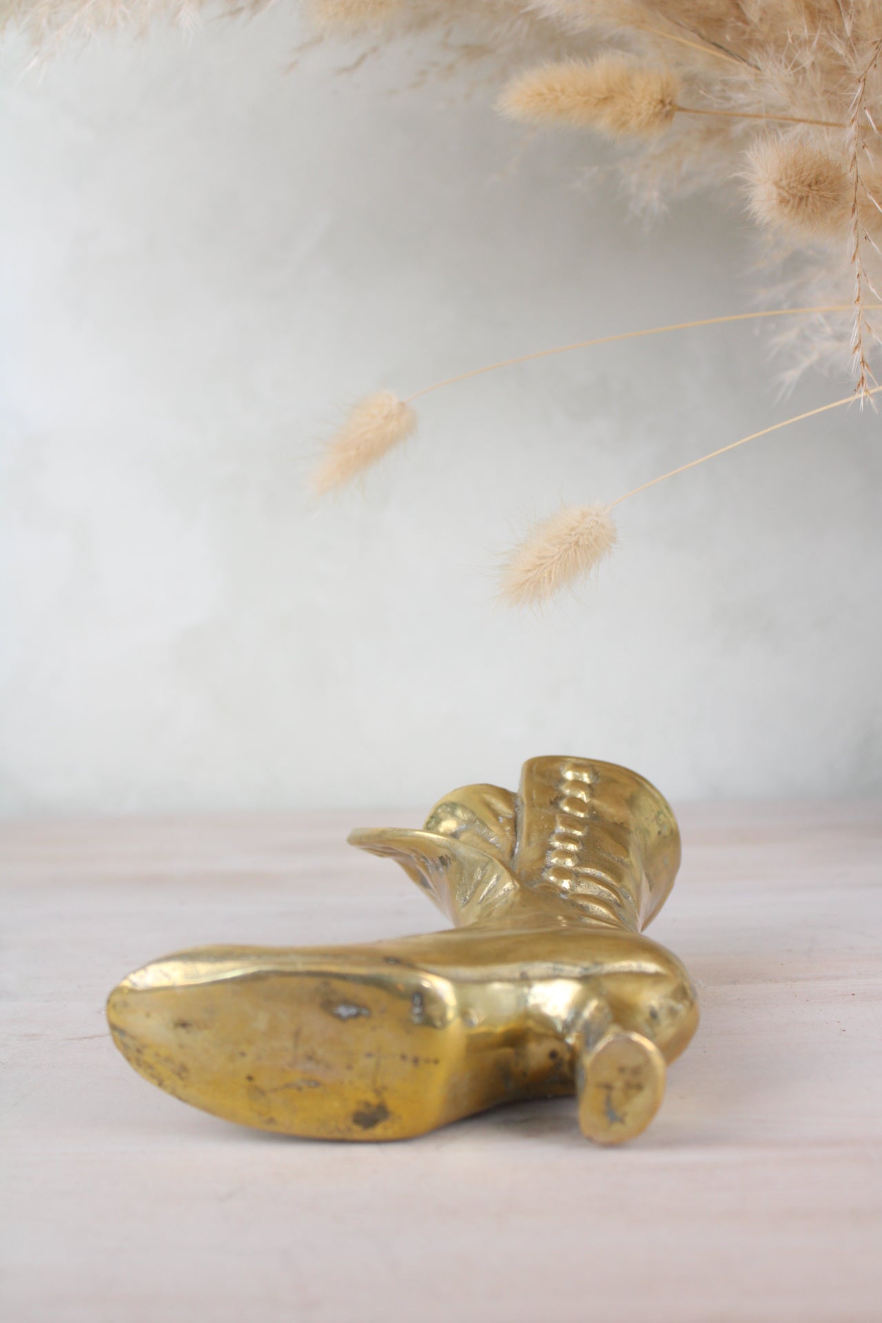 Brass Vintage Boot
