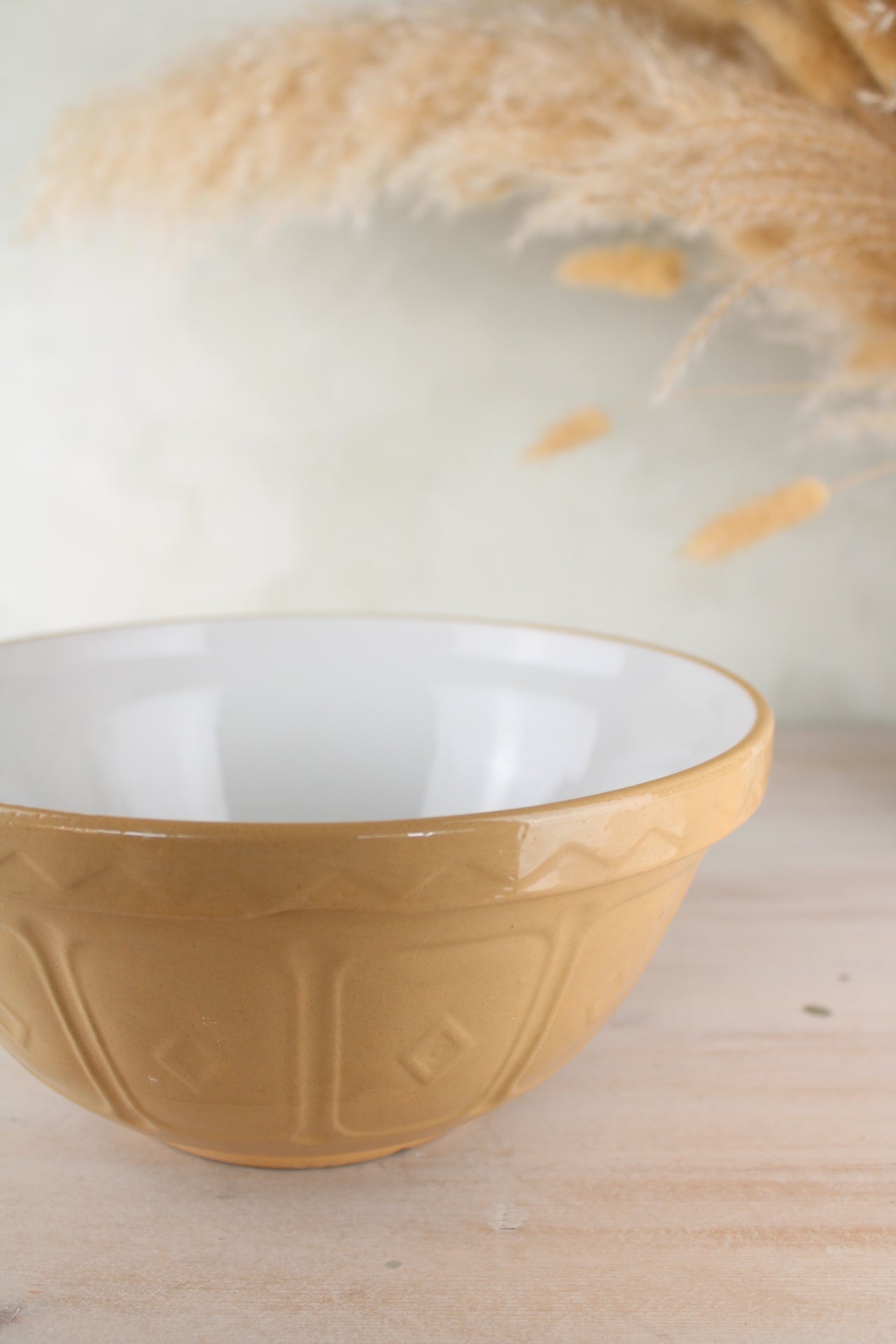 Masons Cash Small Yellow Mixing Bowl