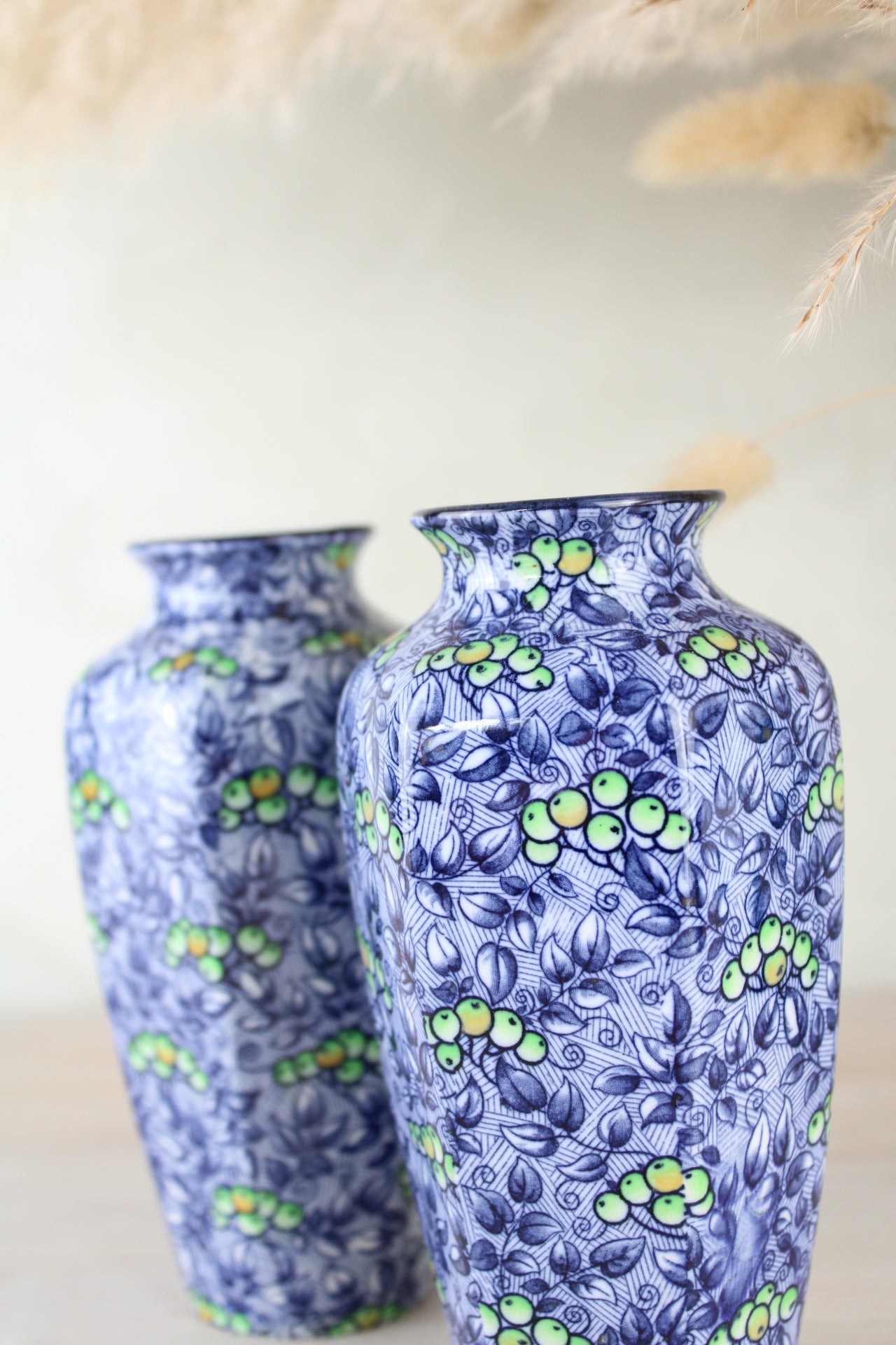 Pair of Furnivals Nowan Vases