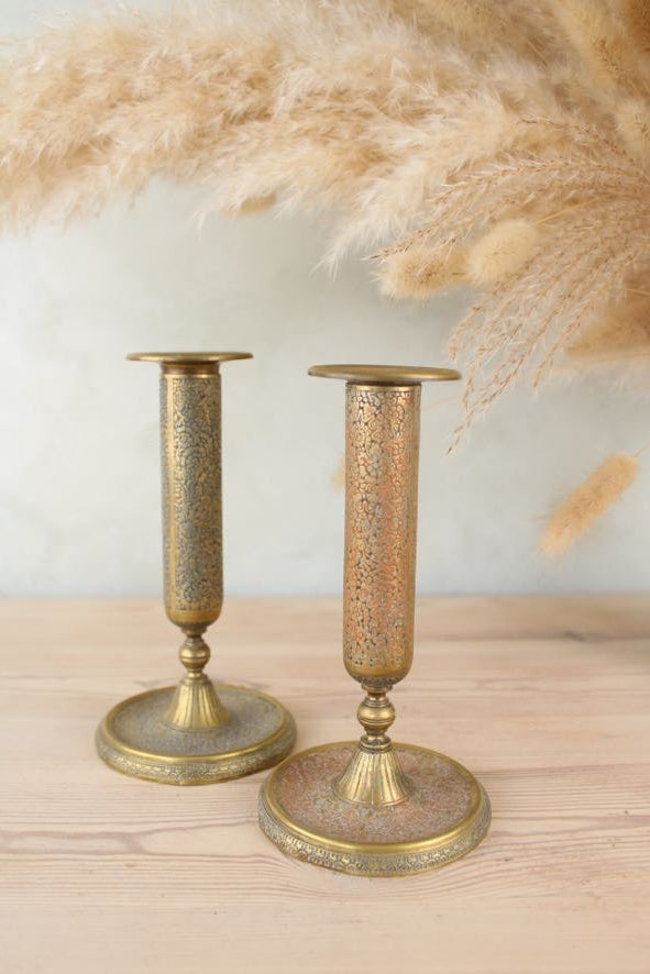 Pair of Brass Candlesticks