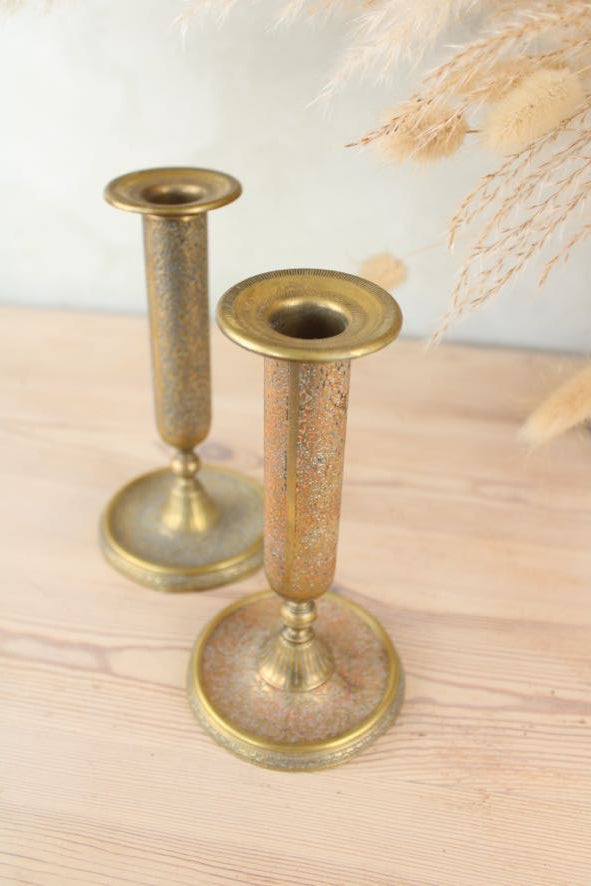Pair of Brass Candlesticks