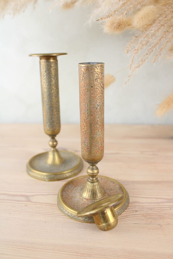 Pair of Brass Candlesticks