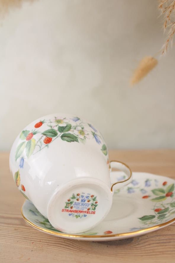 Duchess Strawberry Fields Teacup