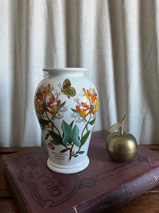 Vintage portmerion floral honeysuckle vase