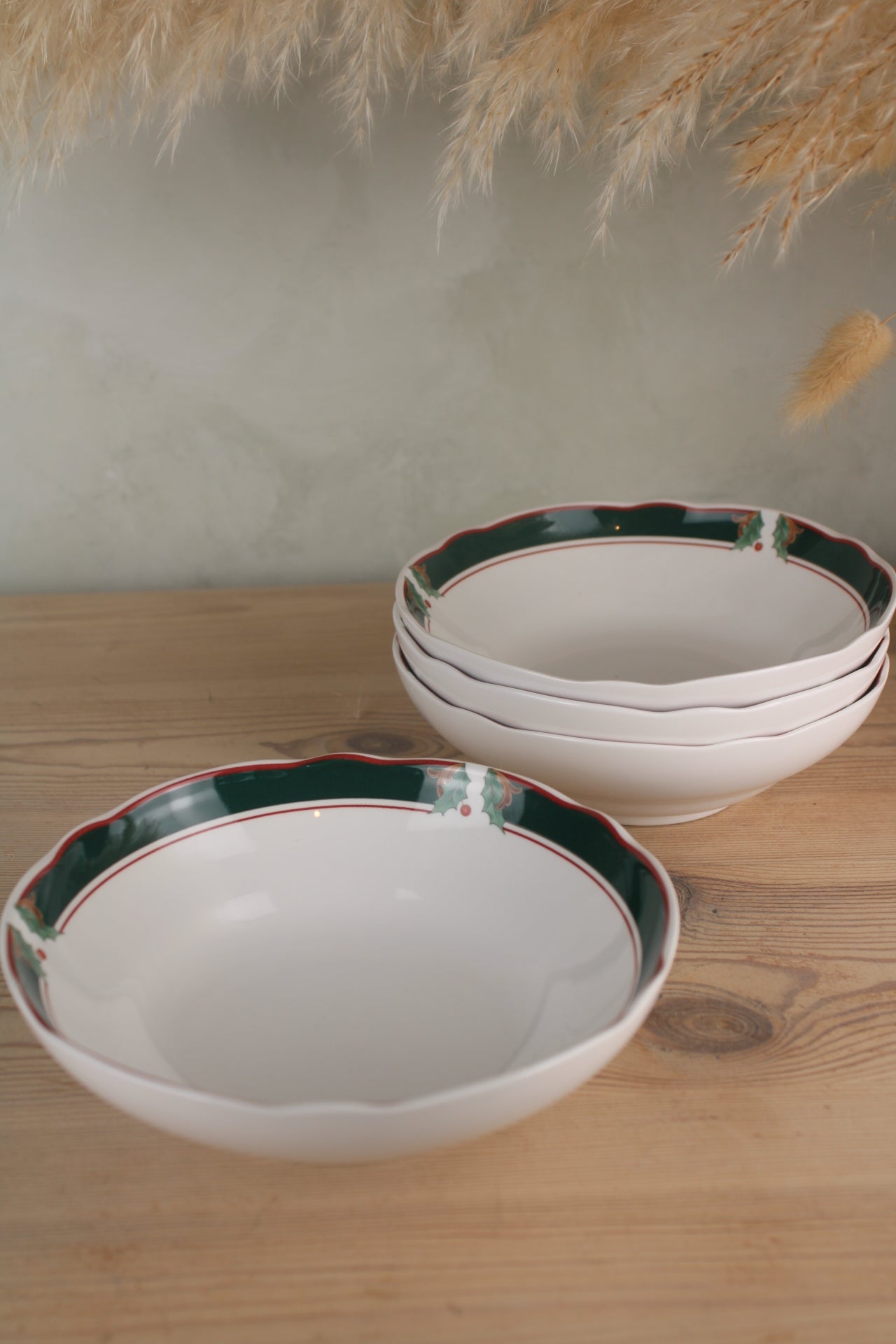 Set of 4 Noritake Primachina ‘Home for Christmas’ side bowls