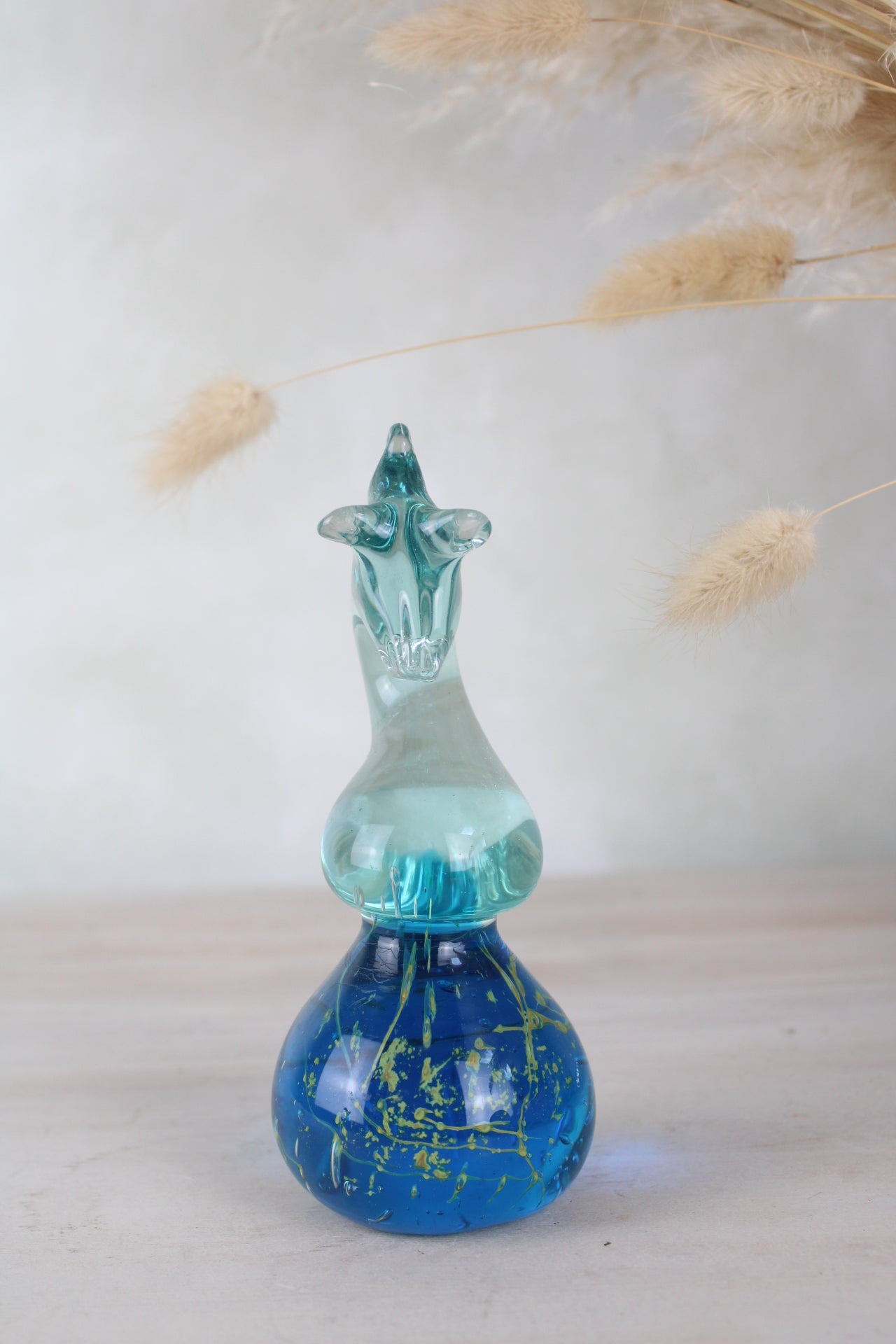 Midna Seahorse Glass Paperweight