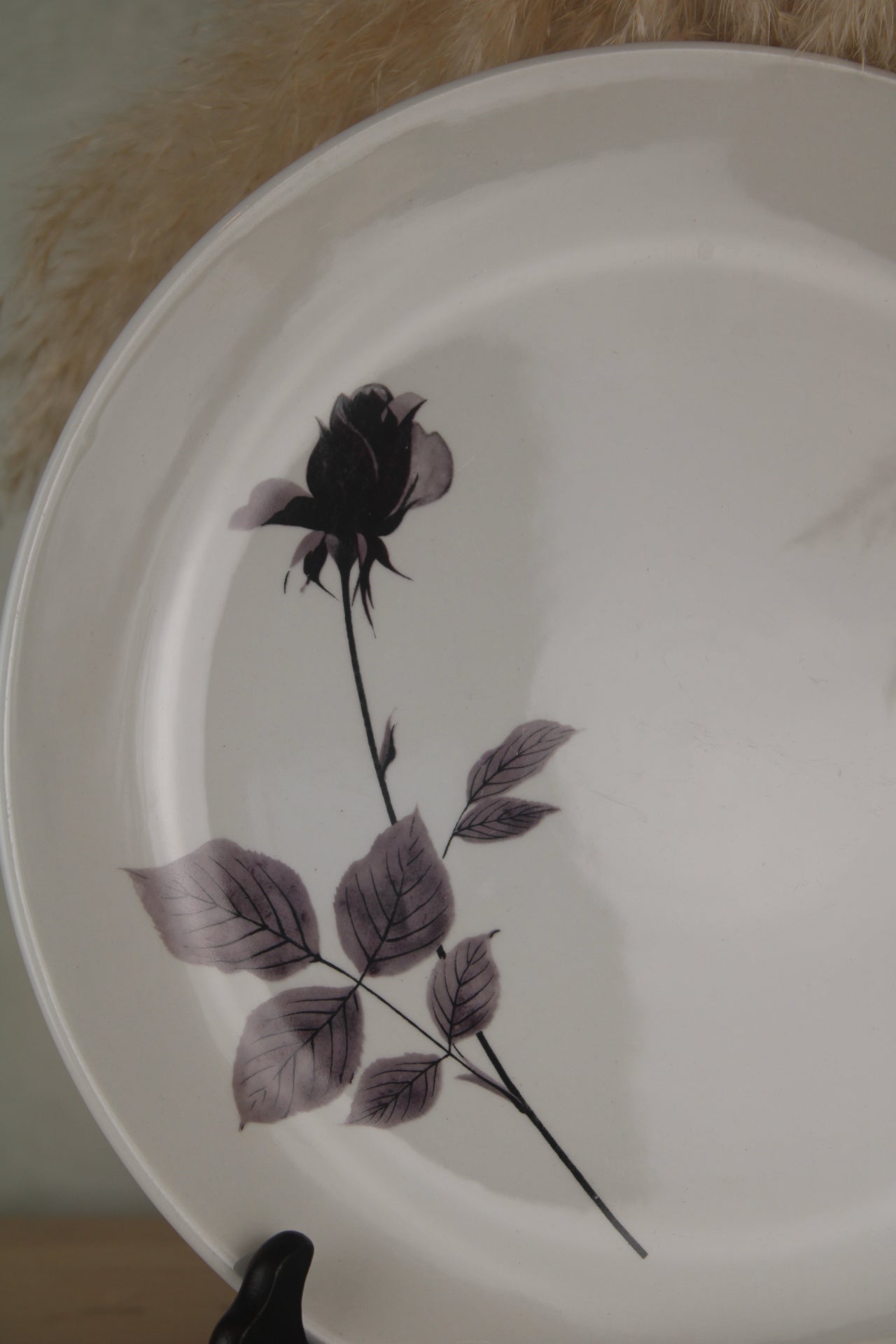 Set of 6 British Anchor ‘Romance’ small dinner plates