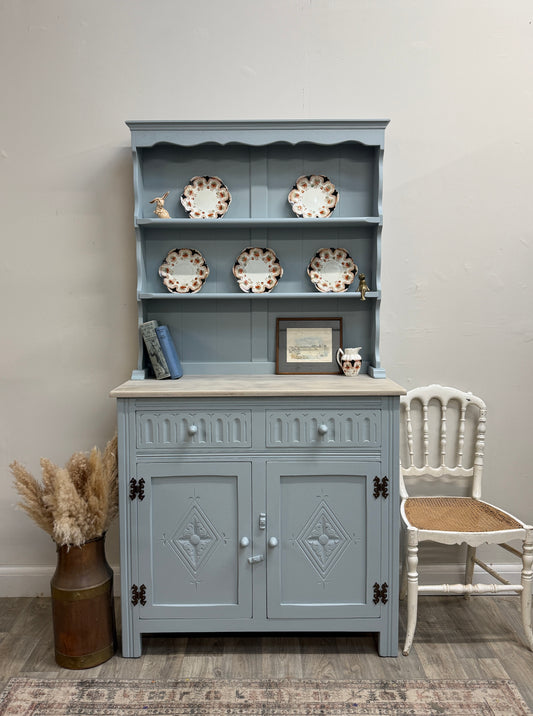 Vintage Painted Kitchen Dresser