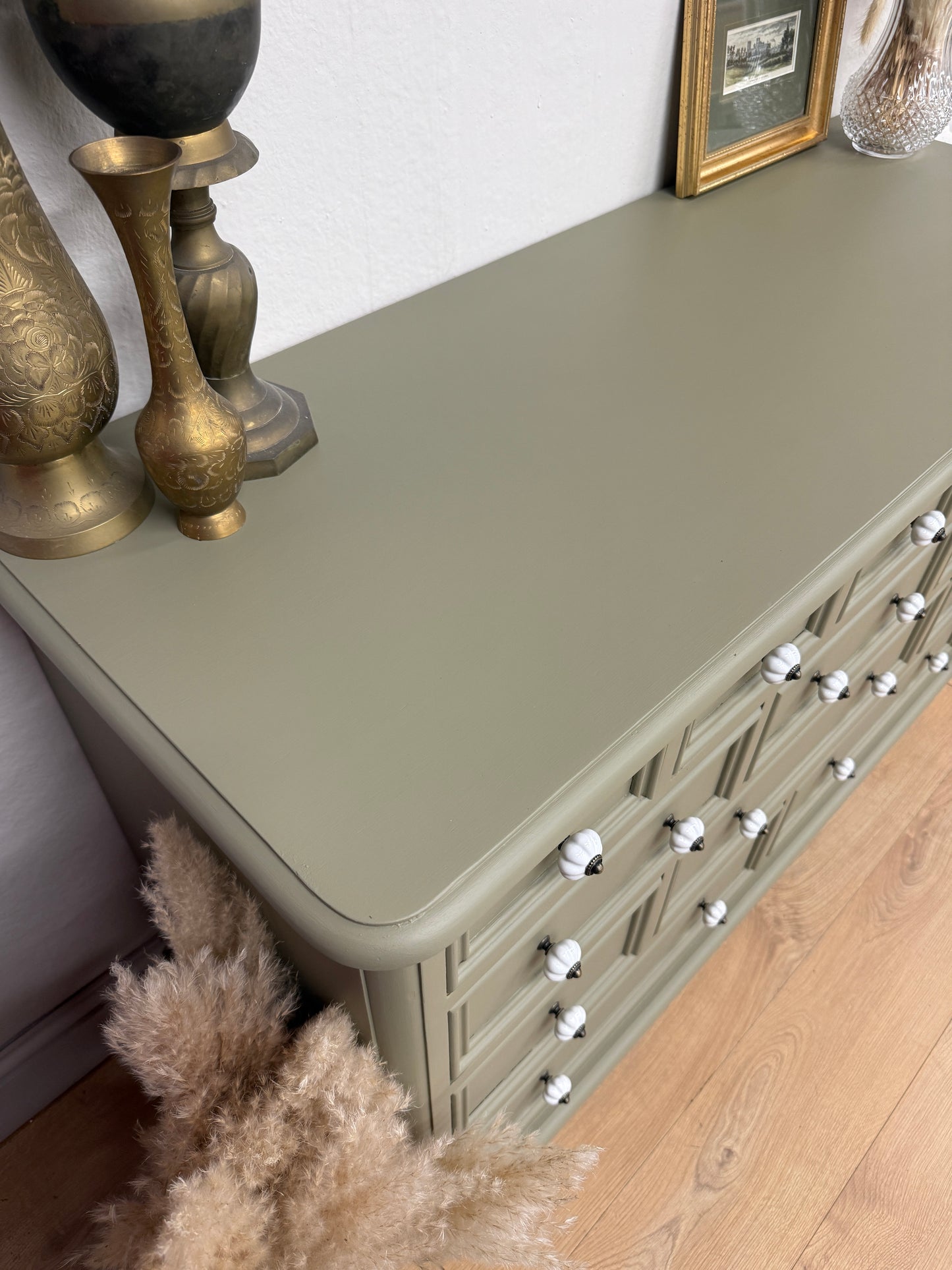 Stunning Solid Pine Merchants Chest of Drawers