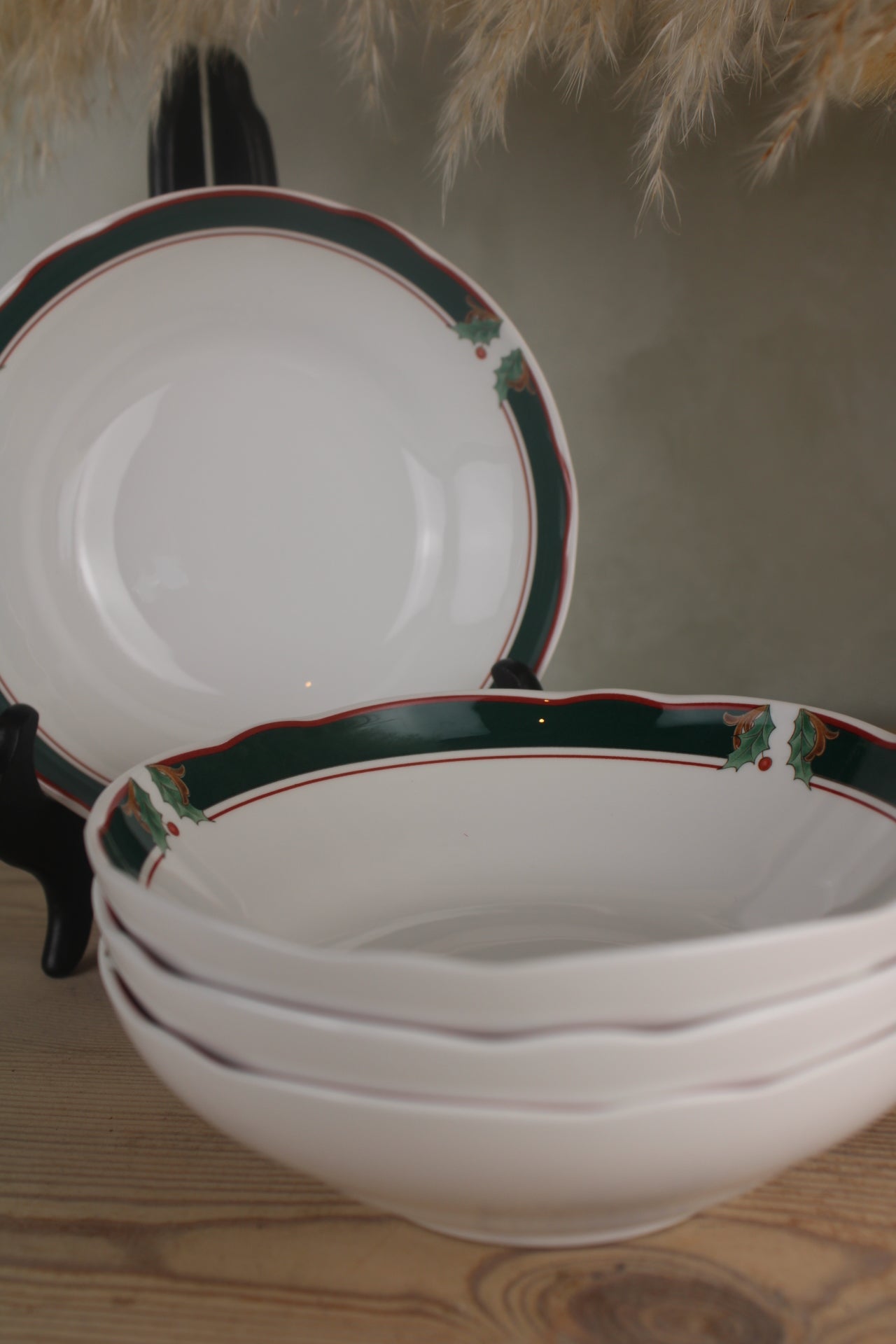 Set of 4 Noritake Primachina ‘Home for Christmas’ side bowls