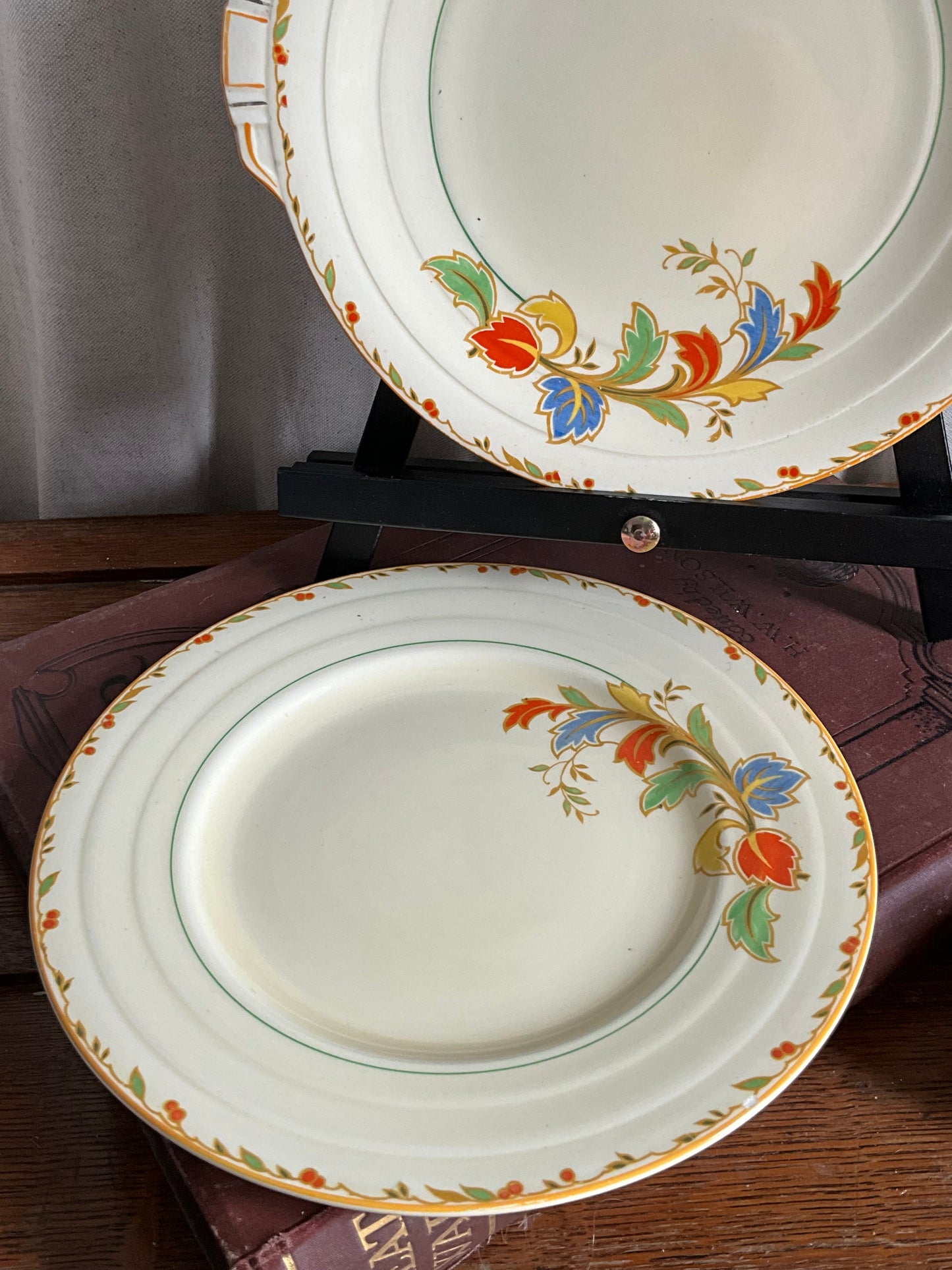 Vintage Grindley pair of serving plates