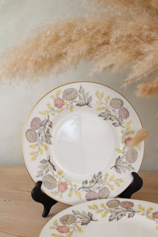 Set of 4 Wedgwood Lichfield Large Side Plates