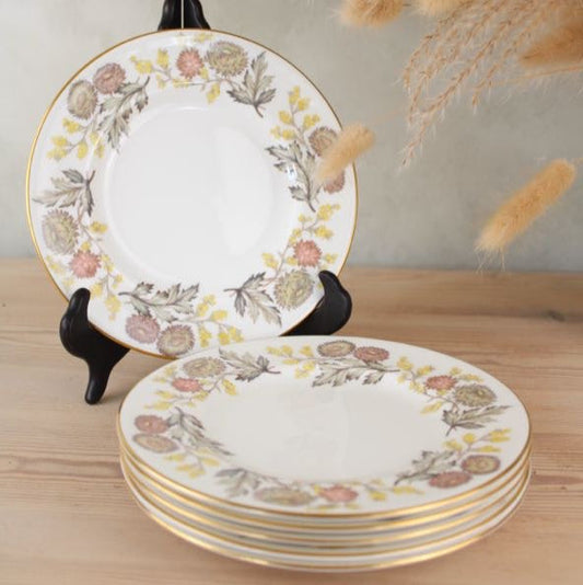 Set of 6 Wedgwood Lichfield Side Plates
