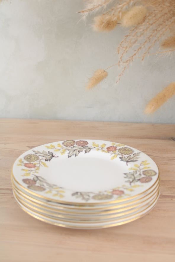 Set of 6 Wedgwood Lichfield Side Plates