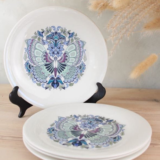 Set of 4 Royal Doulton Atlantis Side Plates