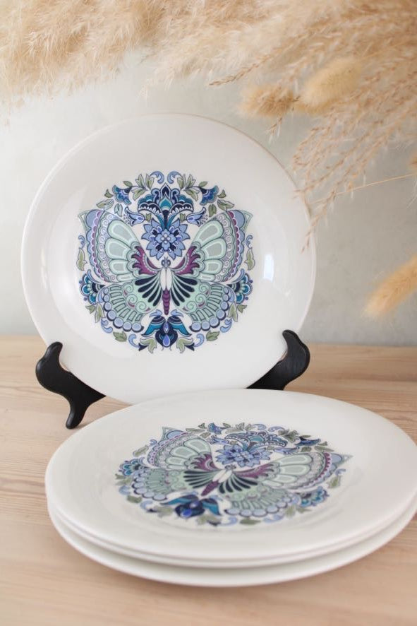 Set of 4 Royal Doulton Atlantis Side Plates