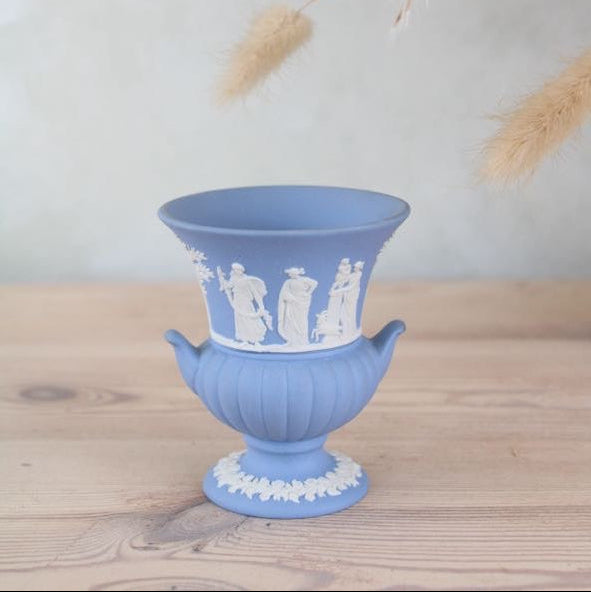 Wedgwood Jasperware Blue Vase