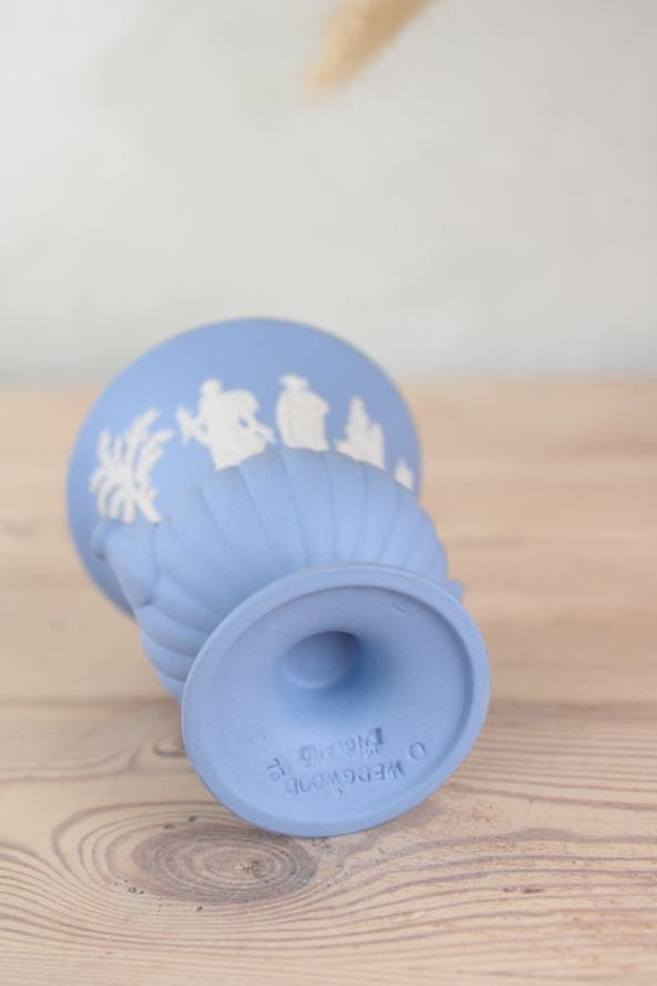 Wedgwood Jasperware Blue Vase