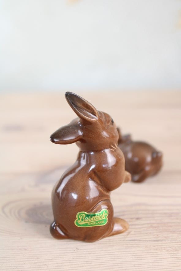 Pair of Beswick Rabbits