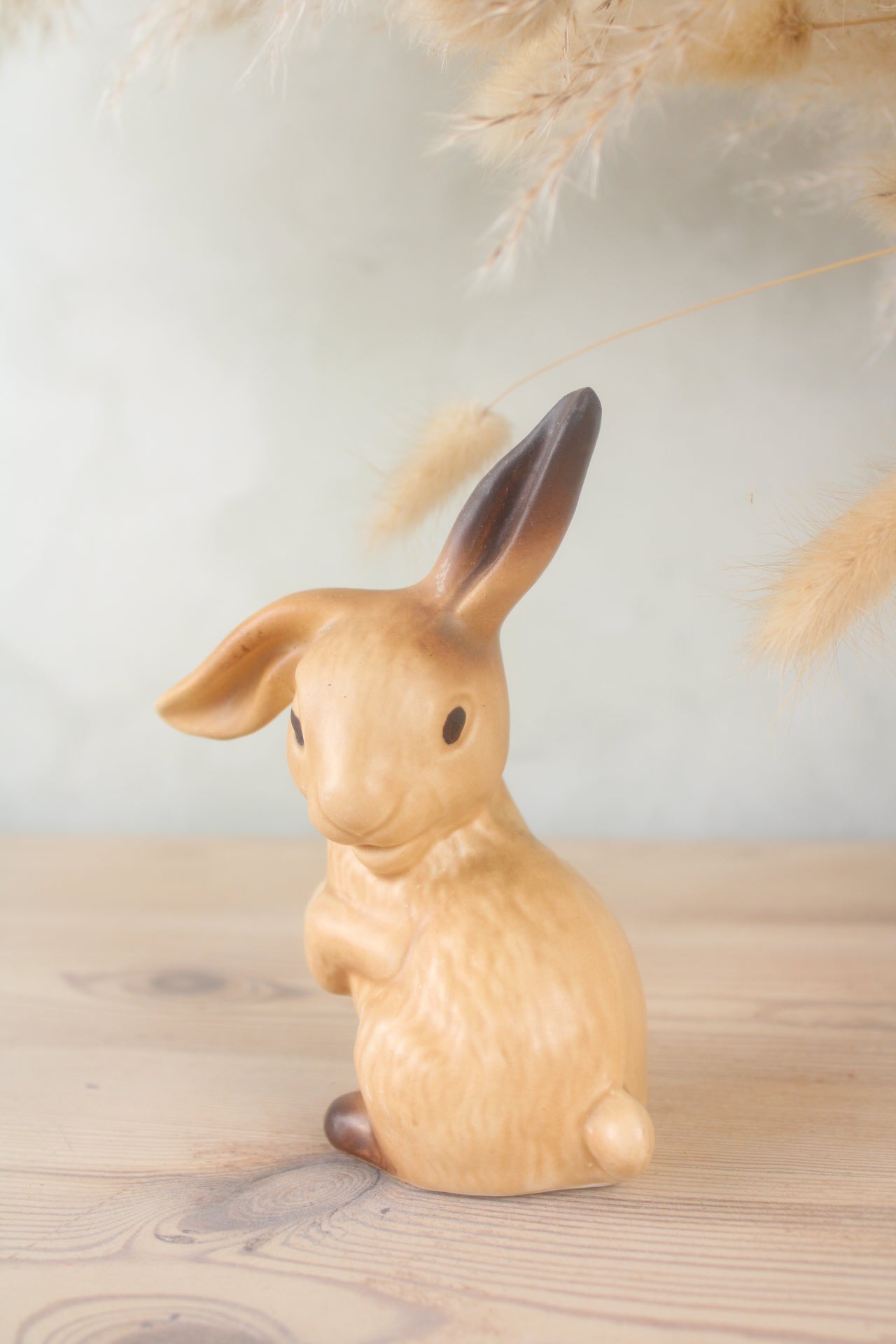 Sylvac Vintage Ceramic Beige Rabbit Figurine
