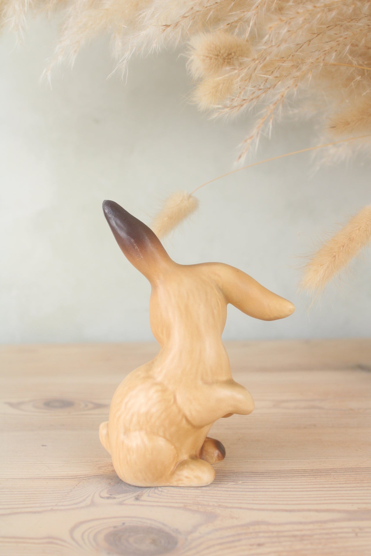 Sylvac Vintage Ceramic Beige Rabbit Figurine