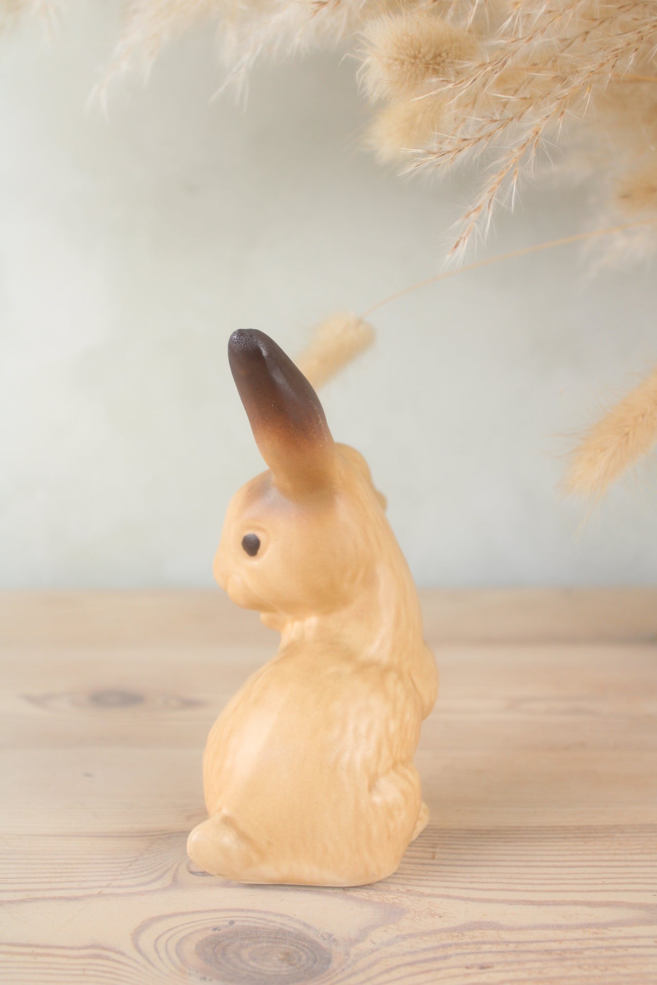 Sylvac Vintage Ceramic Beige Rabbit Figurine