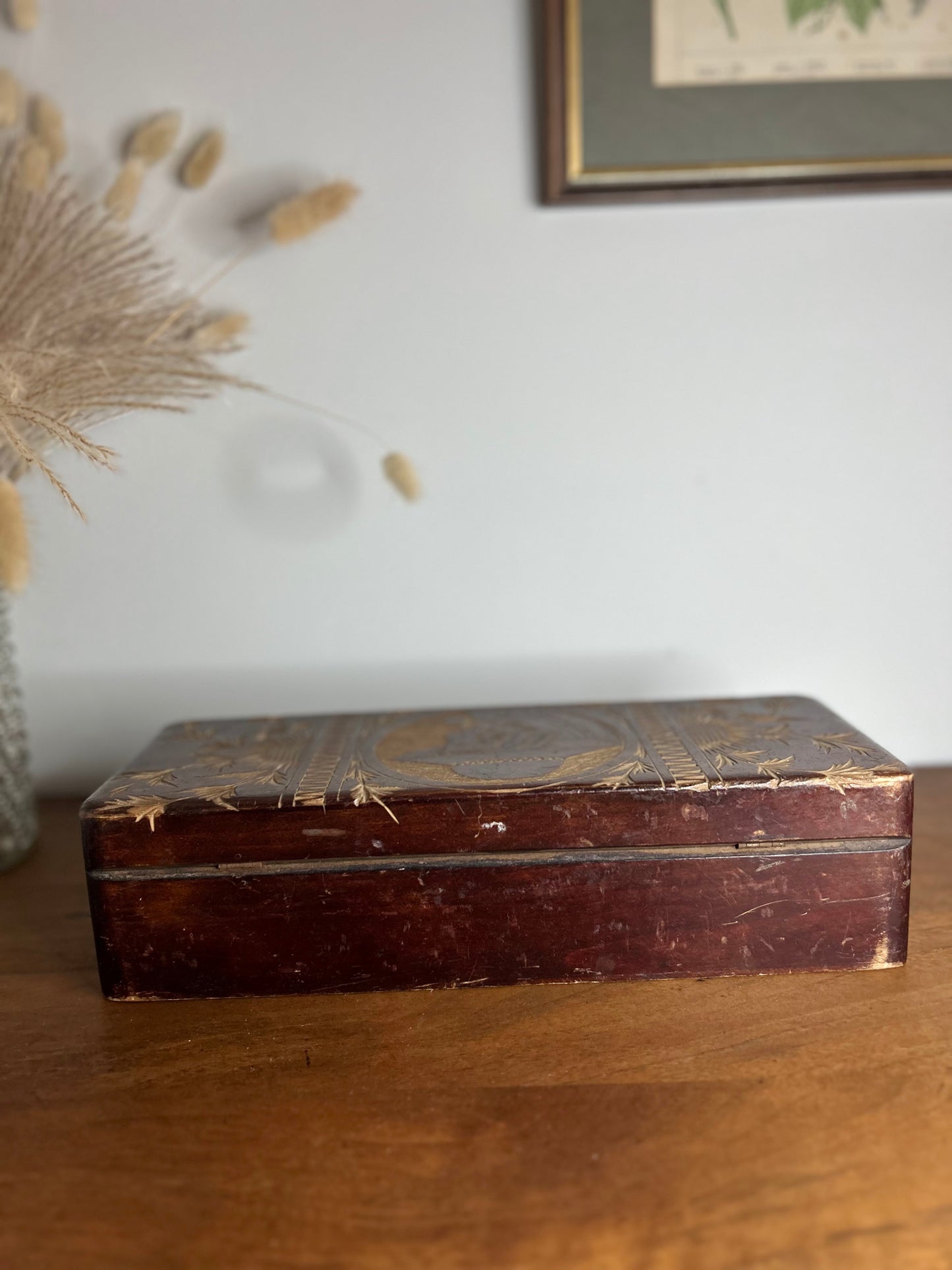 Wooden Vintage Storage Box