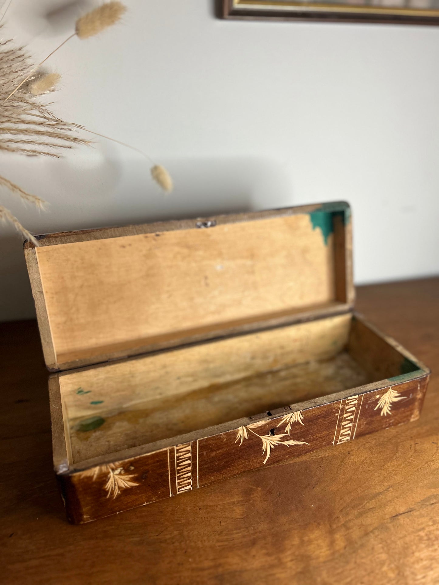 Wooden Vintage Storage Box