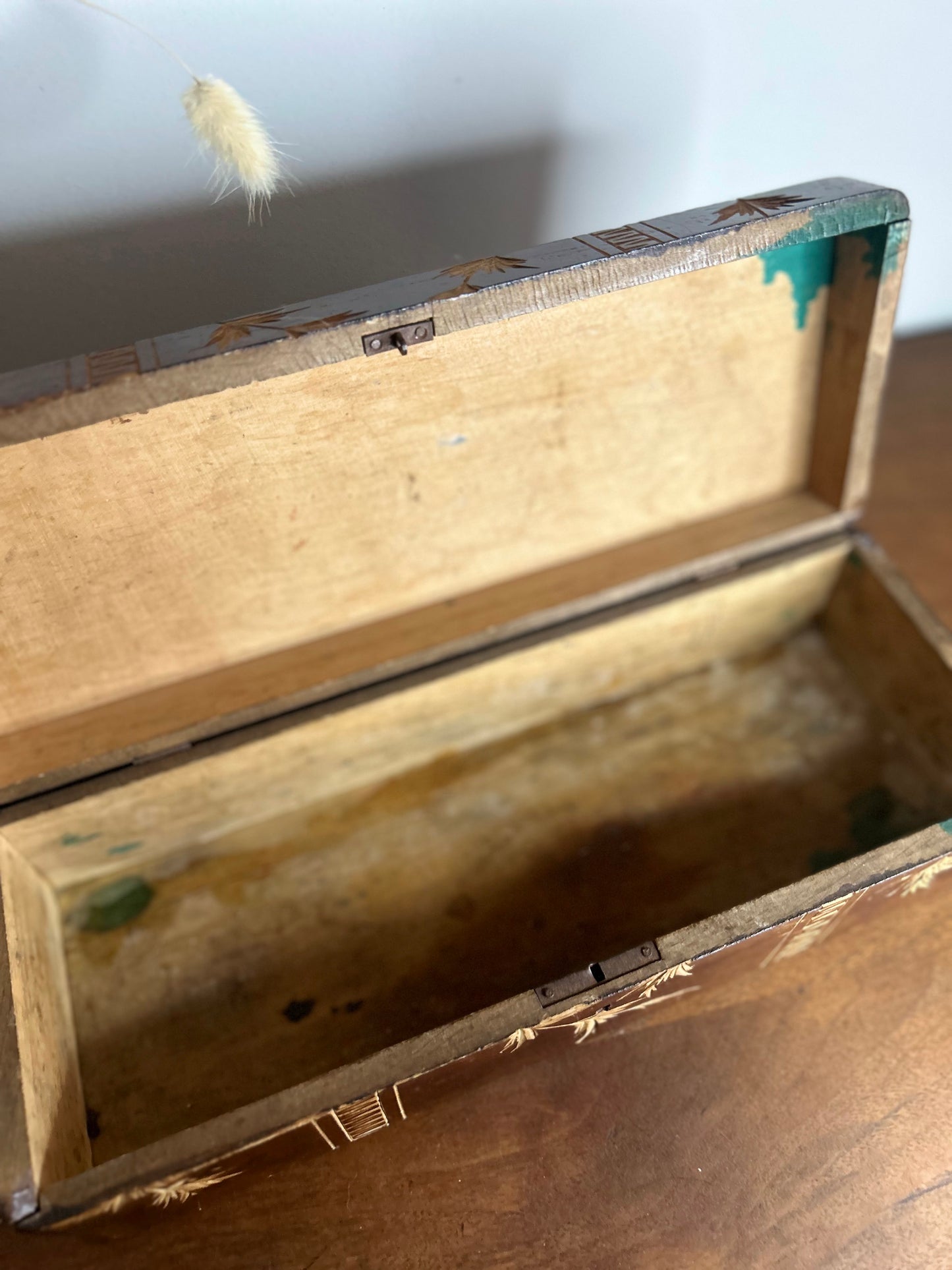 Wooden Vintage Storage Box