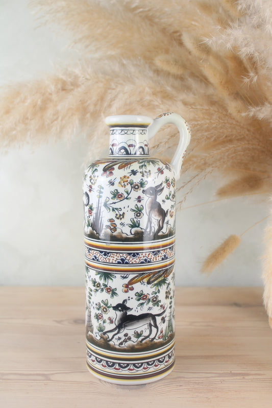 Portuguese Tall Oil Pot Vase