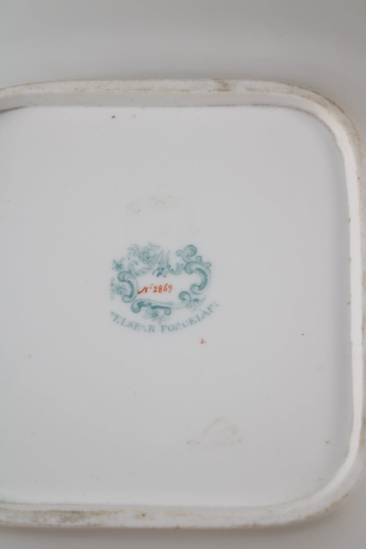 Felspar Porcelain Serving Plate