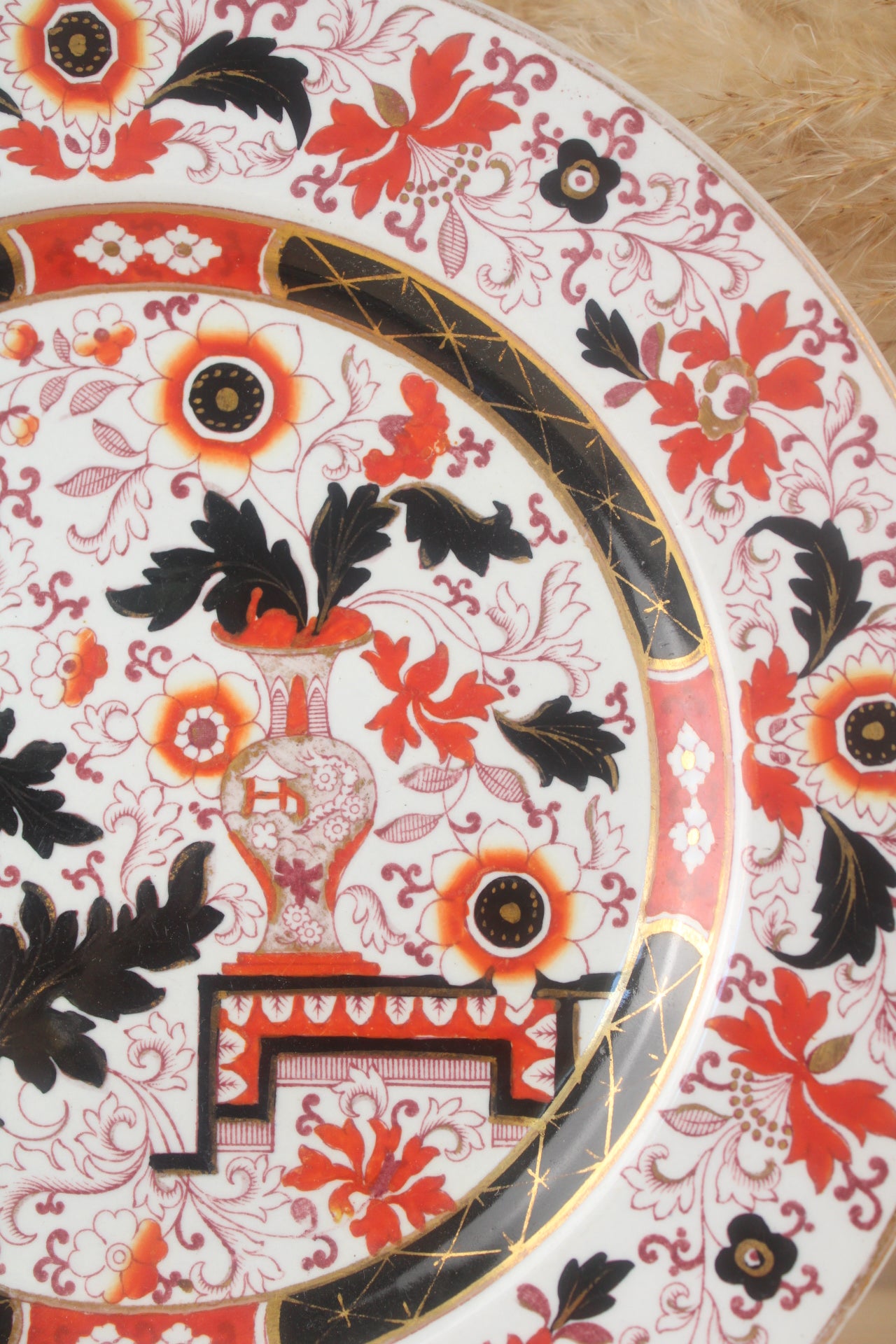 Ashworth Bros Imari Pattern Dinner Plate