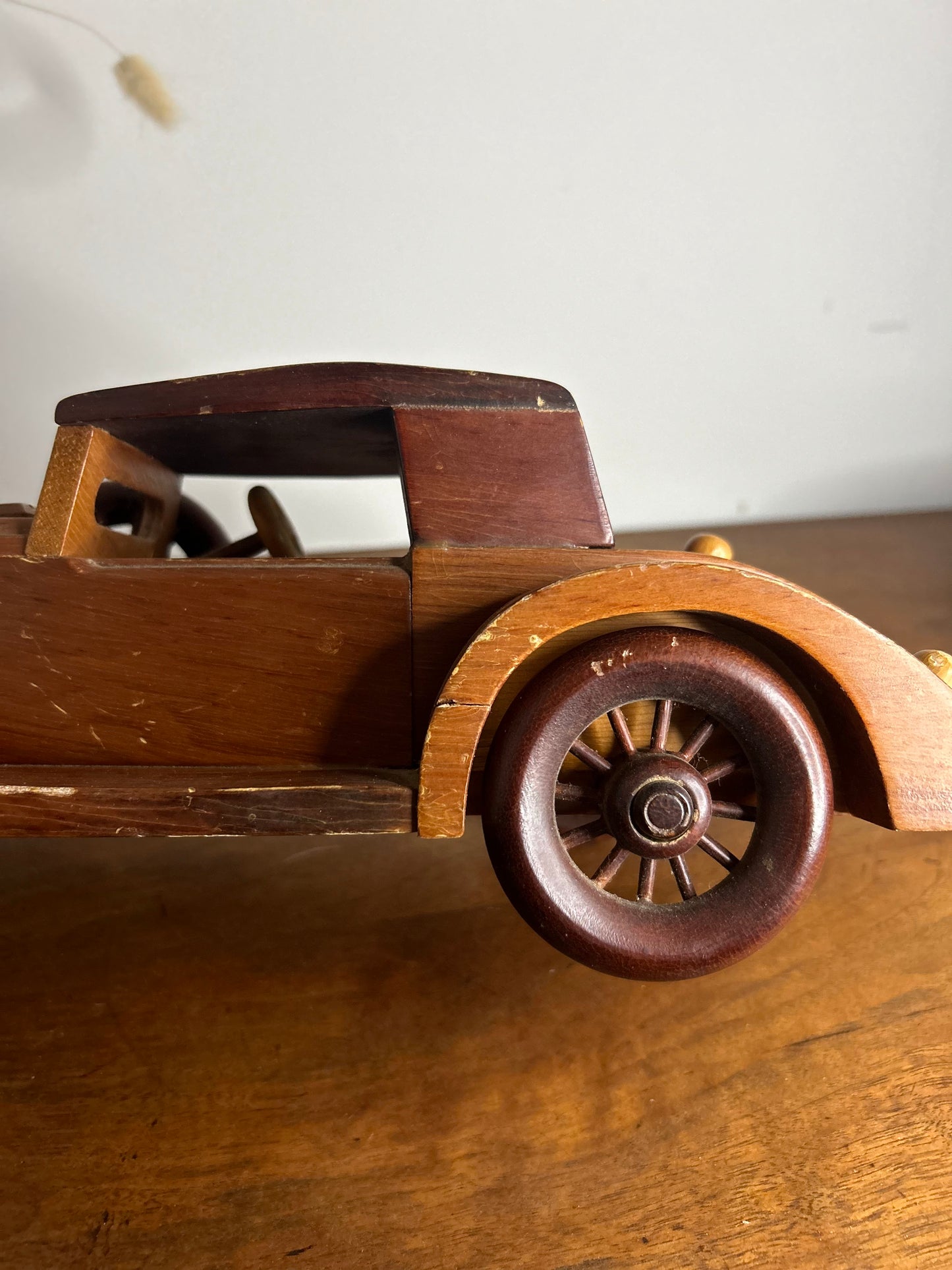 Wooden Vintage Car