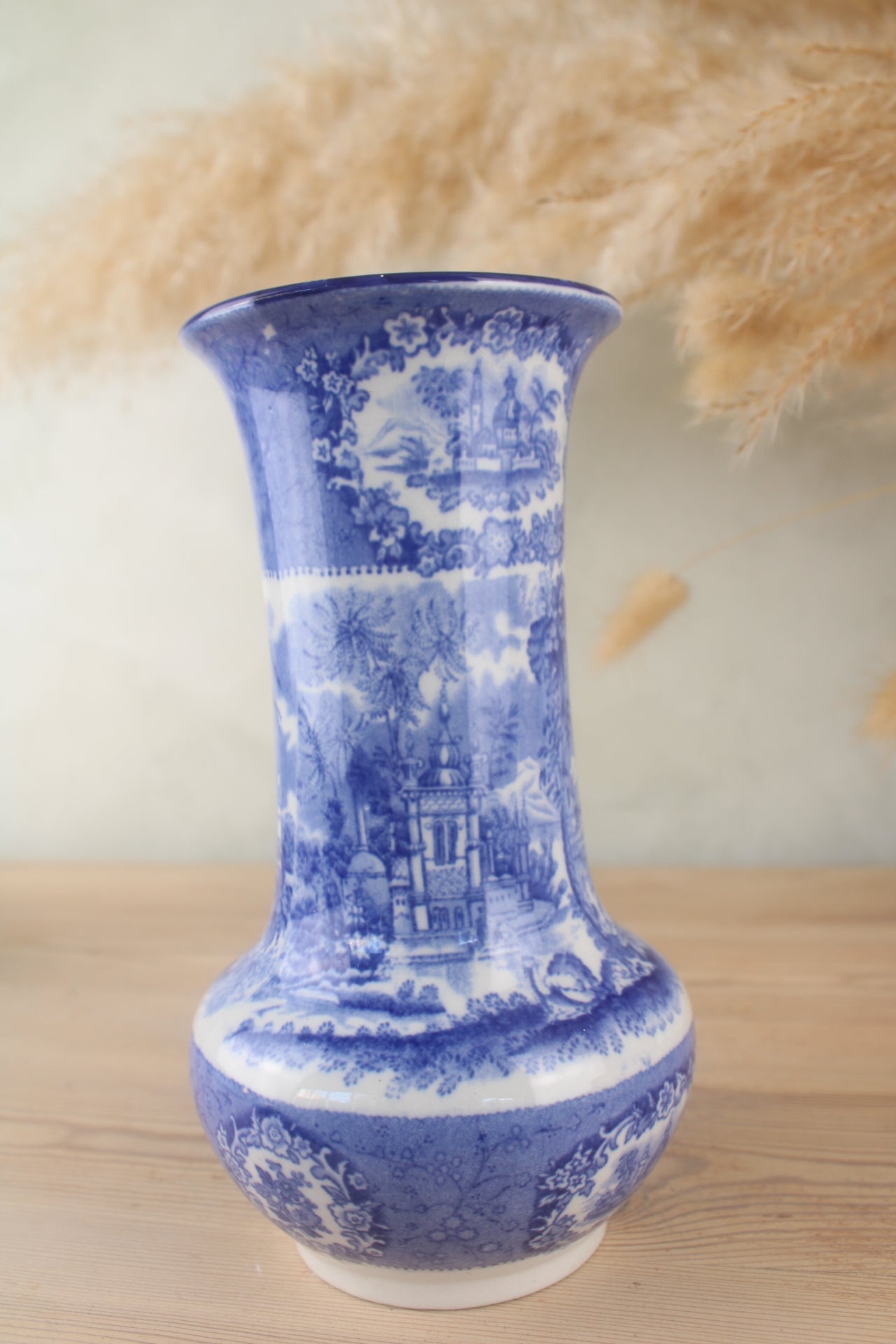 HM&Co AWATA Large Blue and White Vase