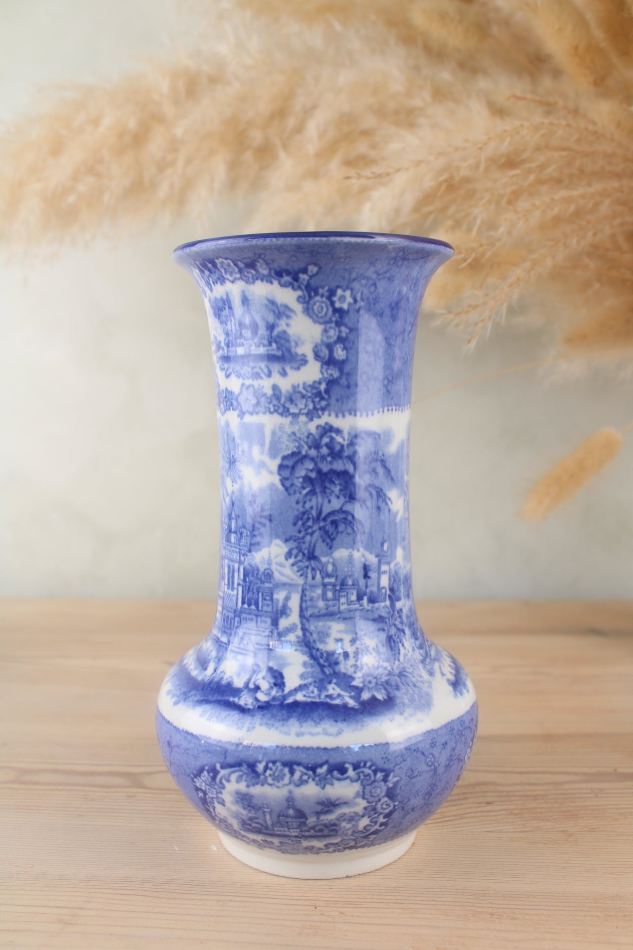 HM&Co AWATA Large Blue and White Vase
