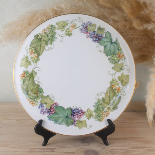 Royal Worcester 'Vine Harvest' Cake Plate